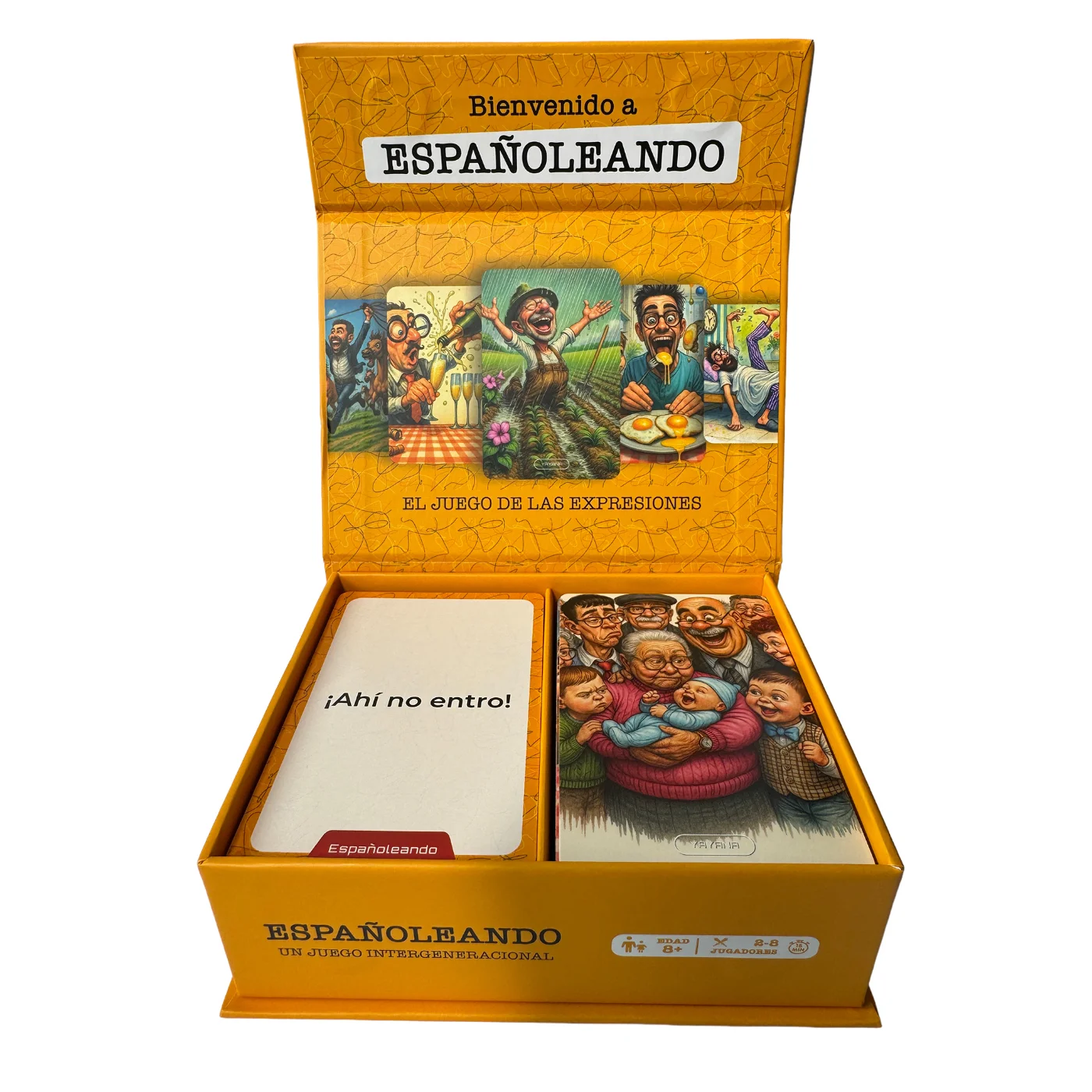 Caja del juego Españoleando